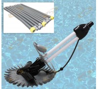 Inground Automatic Swimming Pool Vacuum Cleaner Hover Wall Climb w/33ft Hose